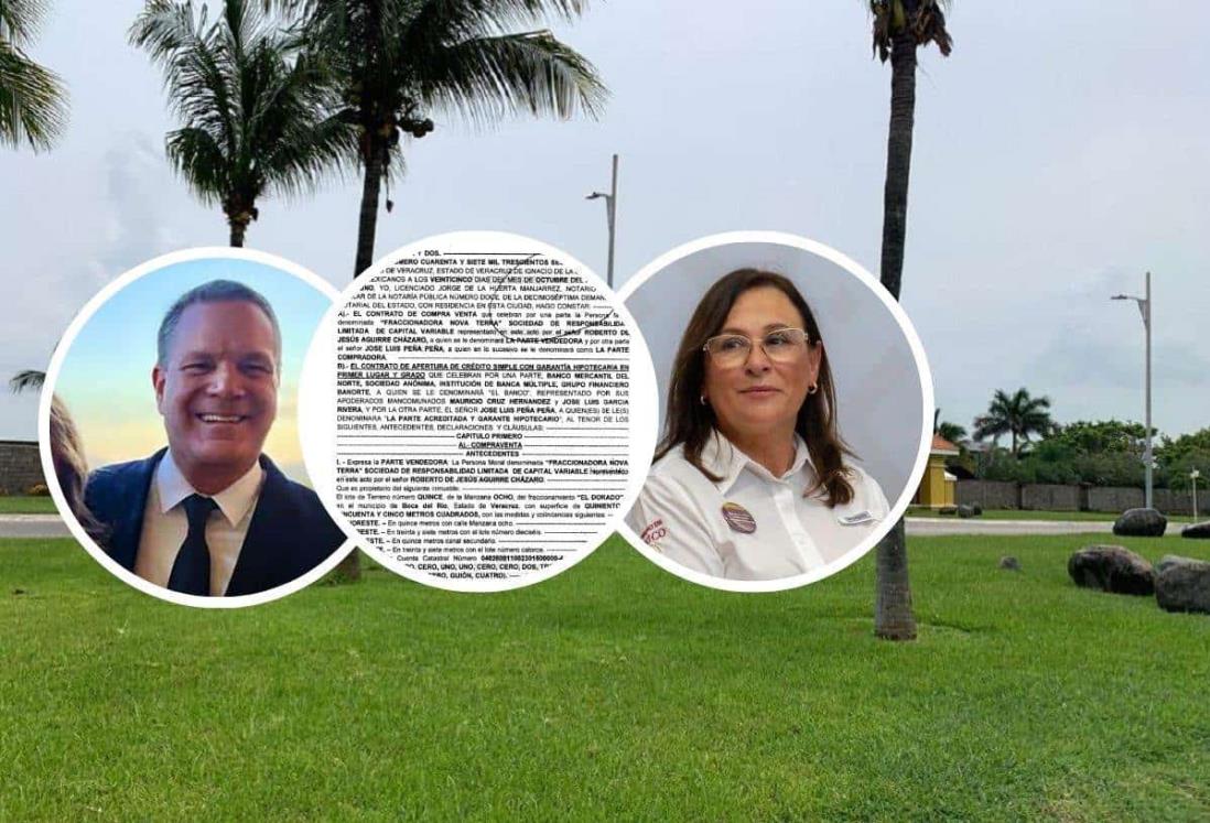 Arturo Castagné revela presunto terreno de esposo de Rocío Nahle en El Dorado