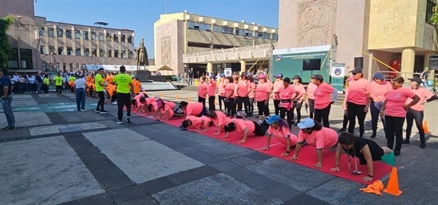 Participó IMSS Veracruz Norte en Jornada Nacional de la Condición Física Saludable 2024