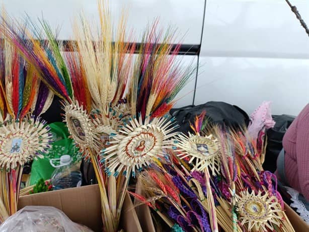 Bajas ventas y escasez de material afectan a artesanos de palma