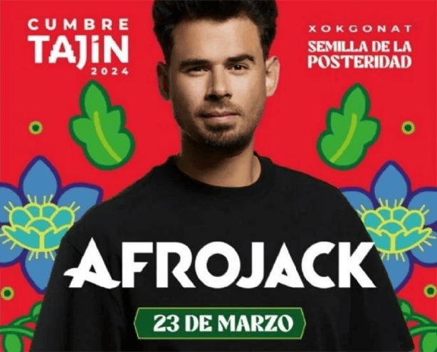 Afrojack cancela su actuación en la Cumbre Tajín 2024 de último momento