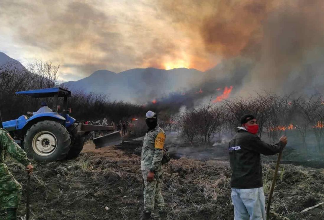 Se desata infierno en Veracruz, reportan siete incendios activos en la entidad