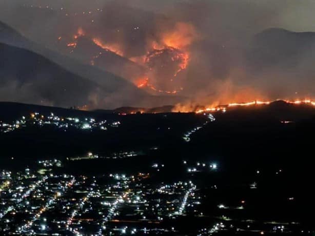 Estos son los municipios de Veracruz donde han evacuado por incendios forestales