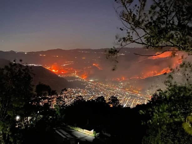 Estos son los municipios de Veracruz donde han evacuado por incendios forestales
