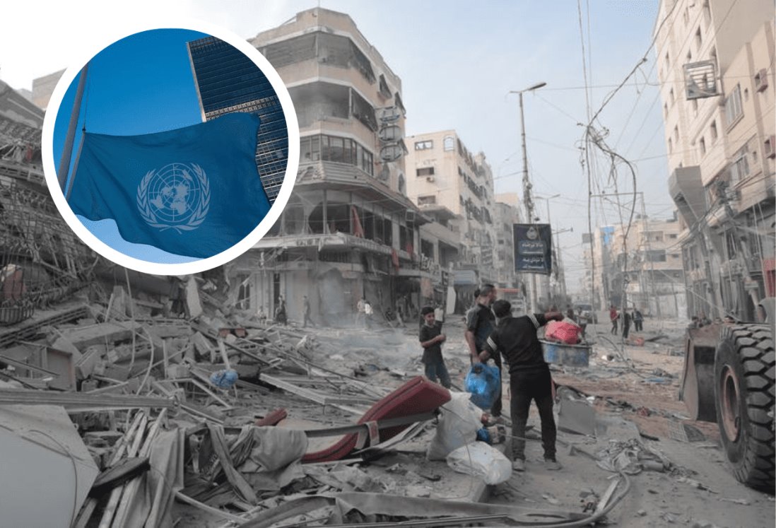 Con resolución ONU pide a Israel un alto al fuego en Gaza