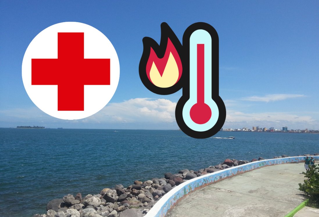 Cruz Roja Mexicana emite alerta por riesgos de calor extremo esta primavera