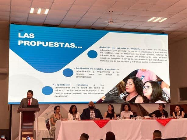 Realizan foro nacional contras las adicciones y salud mental en Veracruz