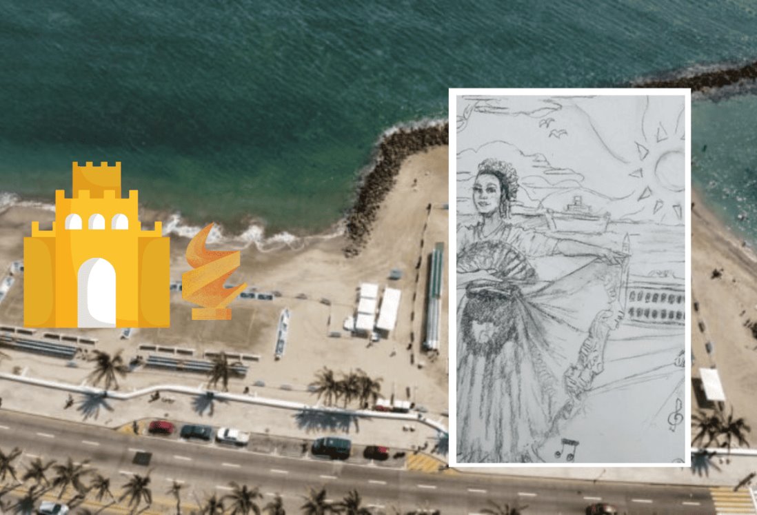 Semana Santa 2024: Esculturas de arena en esta playa de Veracruz