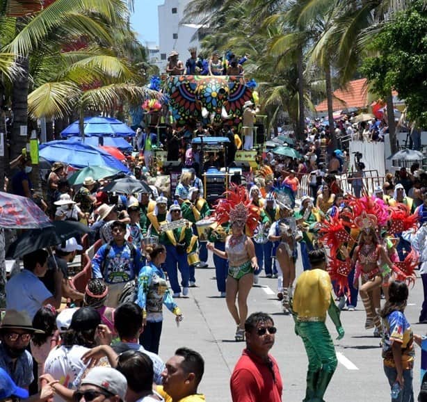 A esta hora inicia la rumbata del Carnaval de Veracruz 2024 este fin de semana