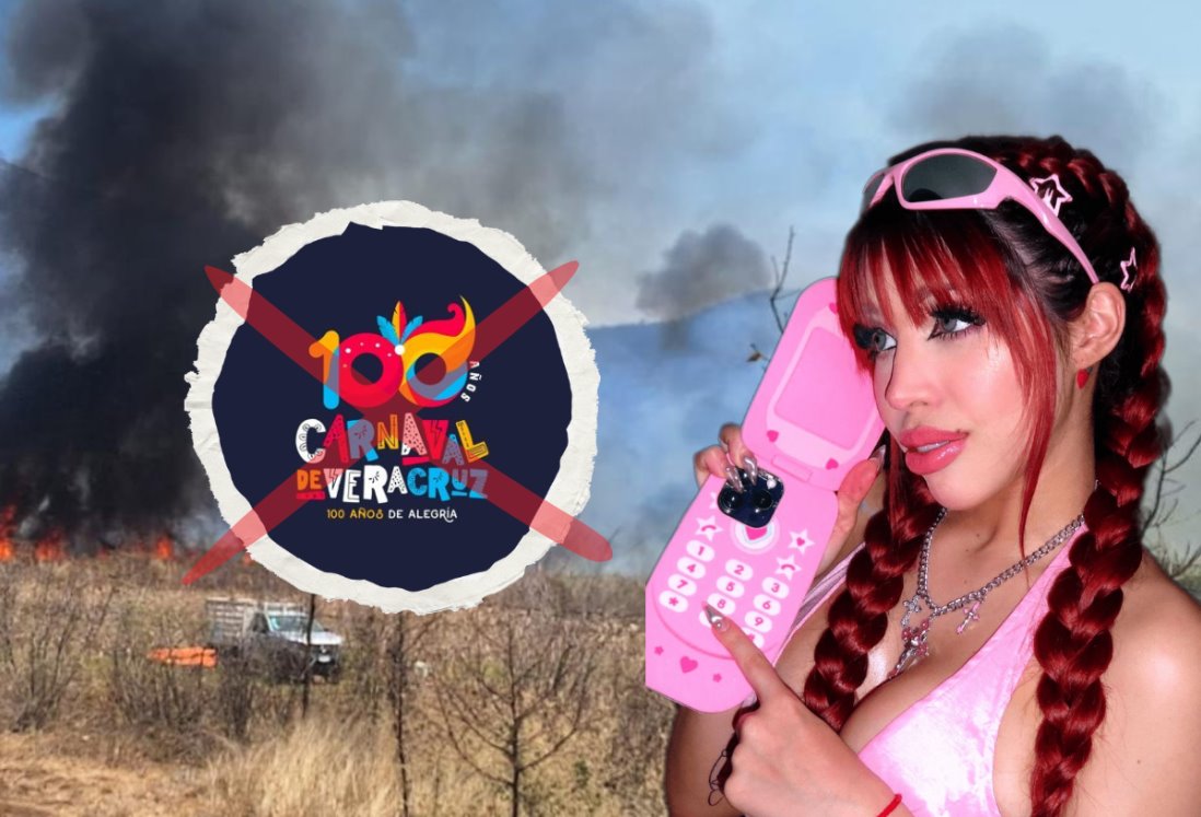 Yeri MUA pide cancelar el Carnaval de Veracruz y donar el dinero al combate de incendios forestales