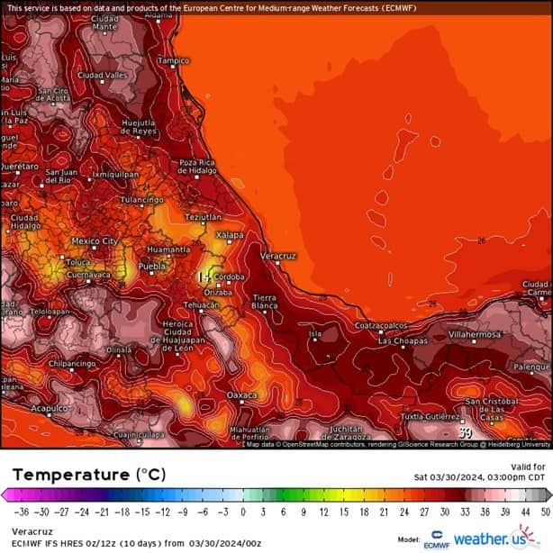 Pronostican Surada con viento de hasta 40 km/hr para Veracruz