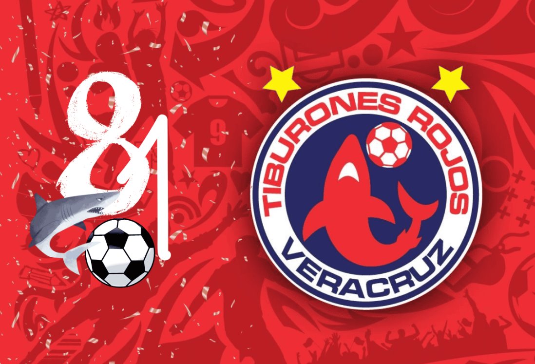 Anuncian caravana por el 81 aniversario de los Tiburones Rojos de Veracruz; será este día