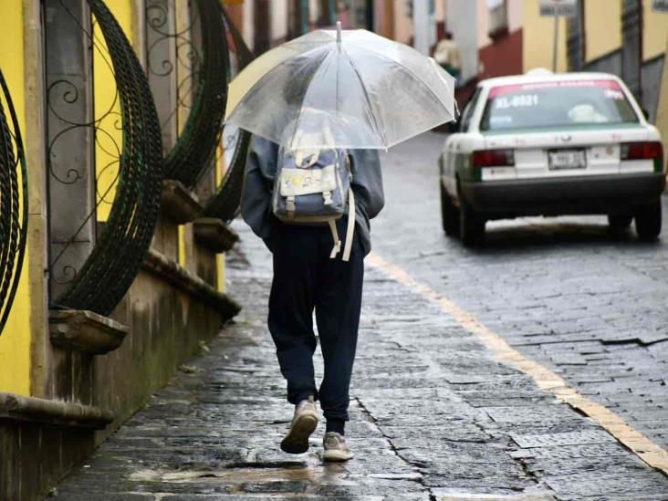 ¡Ya refrescó! En Veracruz, frente frío 43 deja lluvia y bajas temperaturas