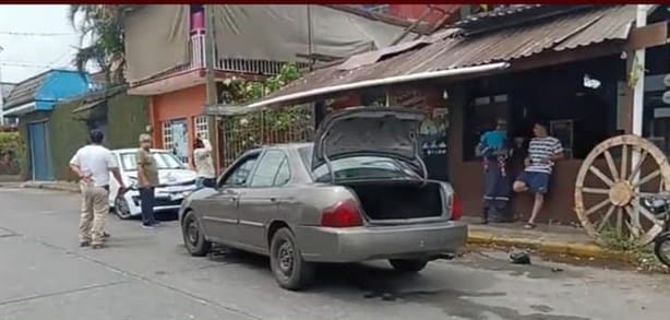 Choque en calles de Córdoba deja dos personas lesionadas