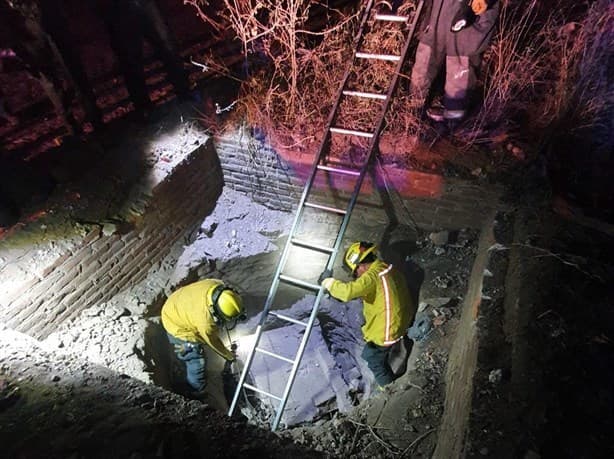 Mujer fallece tras caer en una fosa séptica en Misantla