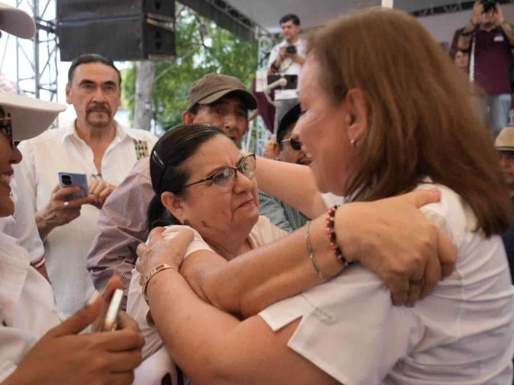 Agradece Rocío Nahle respaldo de mujeres ante ataques en su contra