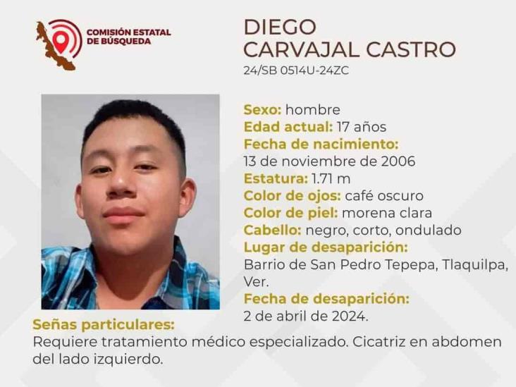 ¡Otro más! Adolescente es reportado como desaparecido en Tlaquilpa