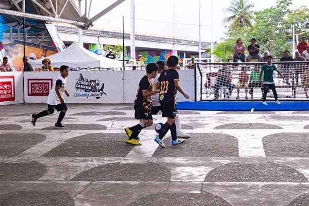Arranca torneo De la calle a la cancha en Poza Rica