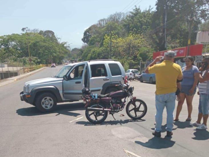 Accidente vial deja un lesionado en la carretera Córdoba-Amatlán