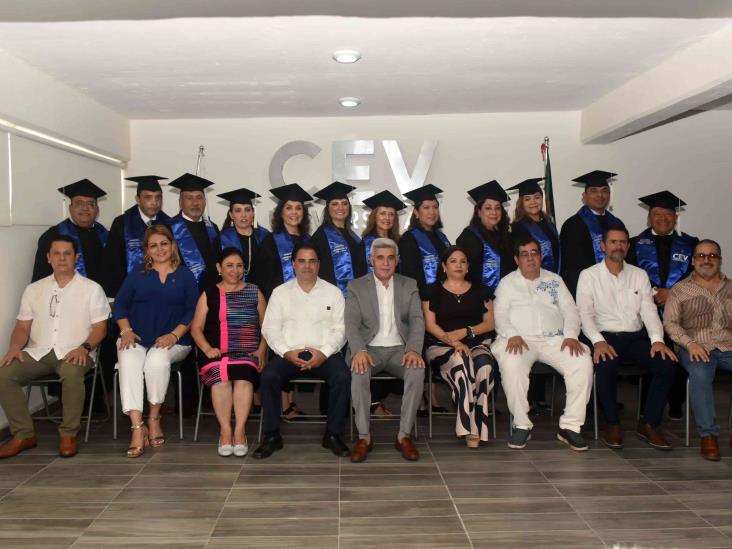 El Centro de Estudios Veracruz CEV Universidad realizó ceremonia de graduación en posgrados