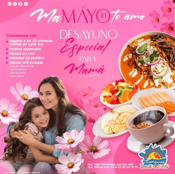 Estos son los mejores restaurantes en Xalapa para celebrar a mamá el 10 de mayo