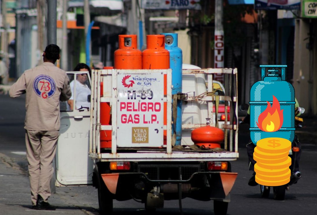 Esto costará el gas LP en Veracruz del 12 al 18 de mayo