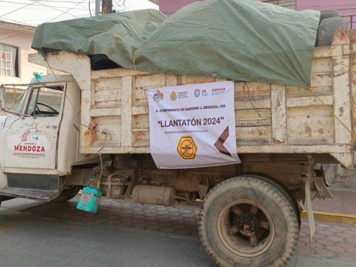 Ciudad Mendoza y municipios de la zona se unen al Llantatón Regional 2024