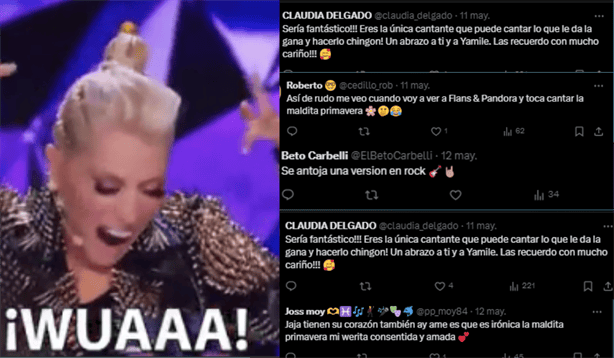 Así reaccionó Yuri por el VIDEO VIRAL de metaleros cantando su canción La maldita primavera