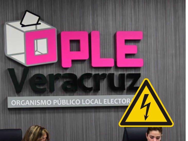 OPLE Veracruz, preparado ante posibles cortes de energía