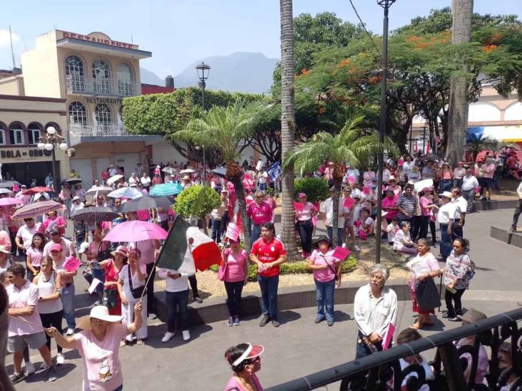 Se suman a la marcha ‘Marea Rosa’ en Orizaba y Córdoba