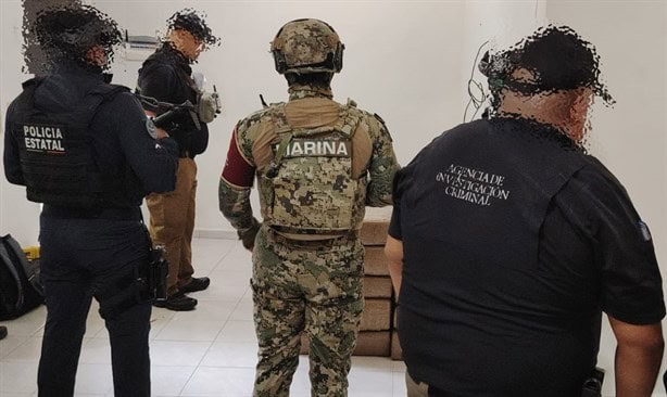 En Tuxpan, asegura FGR 142 paquetes con 700 kilos de marihuana