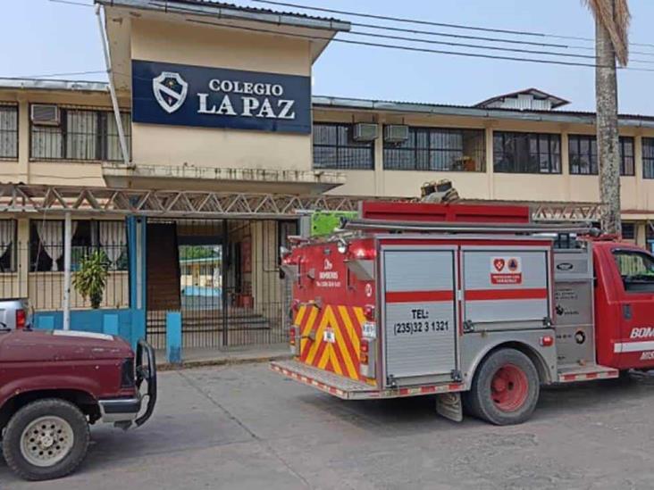 Explosión de válvula de gas en escuela primaria de Misantla