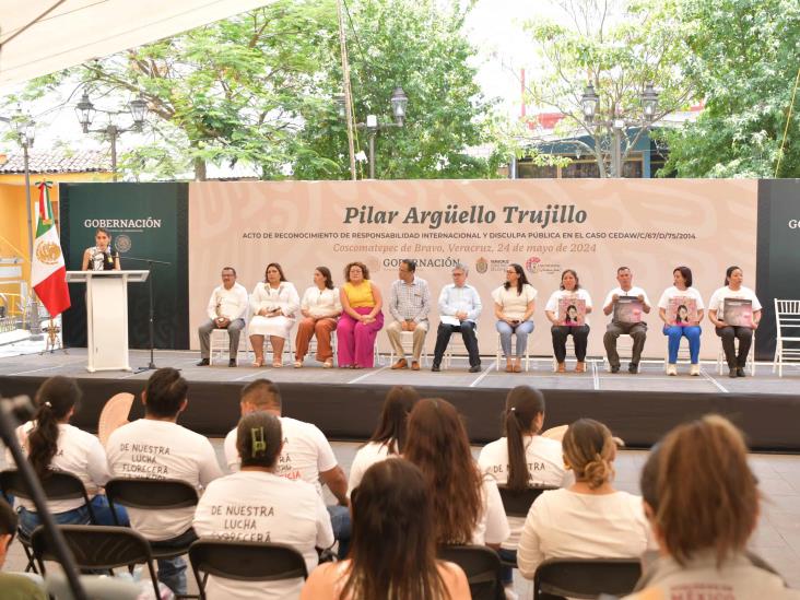 Desdeña Cuitláhuac disculpa pública por feminicidio de Pilar Argüello en Veracruz