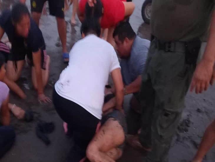 Menor de edad pierdo de la vida en playa de Úrsulo Galván