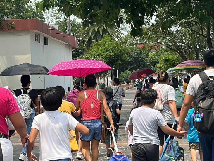 Por ‘calor crítico’ en Poza Rica, ordenan suspender actividades al aire libre