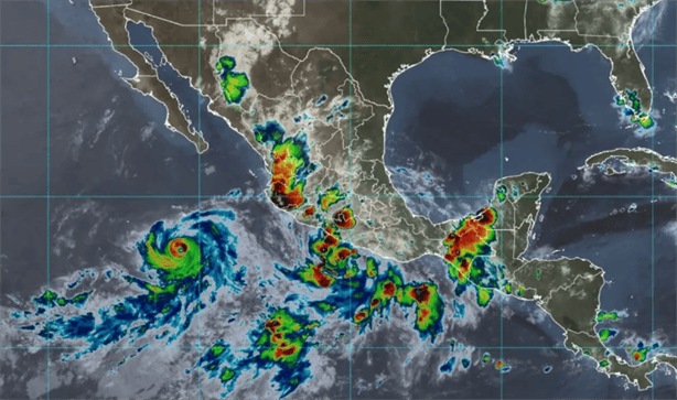 ¿Fin del calor?; Onda Tropical se acerca a México, estos estados impactará 