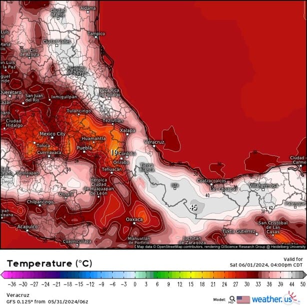 Así estará el clima en Veracruz este viernes 31 de mayo