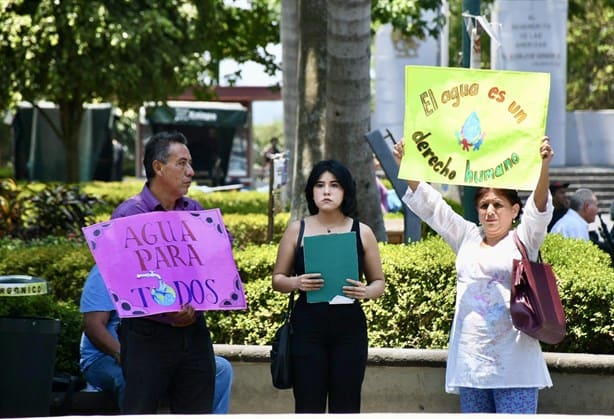 Si no acaba desabasto de agua en Xalapa, amenazan con sabotear casillas domingo