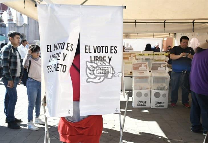 Hasta las 10 am, se reporta el 60% de casillas electorales instaladas en Veracruz