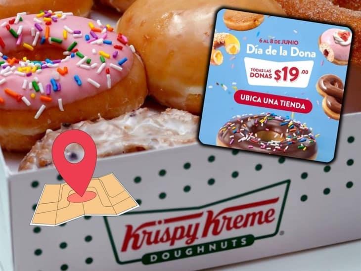 Donas GRATIS hoy en Krispy Kreme, estas son las sucursales en Xalapa