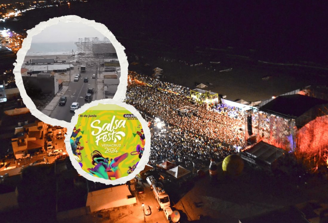 Salsa Fest 2024: Así luce el escenario donde serán los conciertos