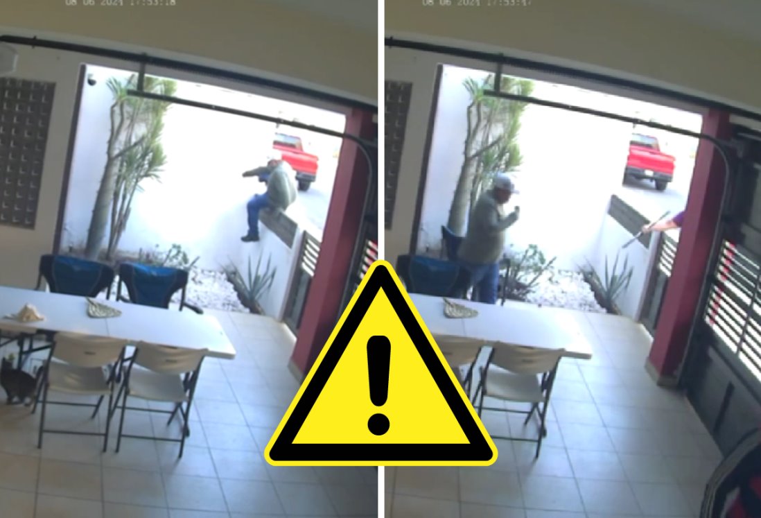 Captan a ladrones saqueando dos residencias en la Riviera Veracruzana | VIDEO