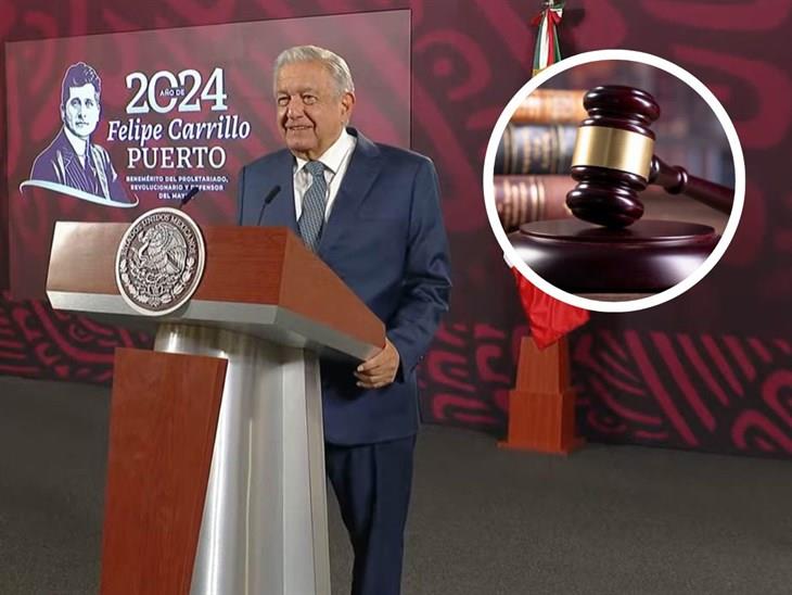 AMLO: Reforma al Poder Judicial es urgente, hay mucha corrupción 