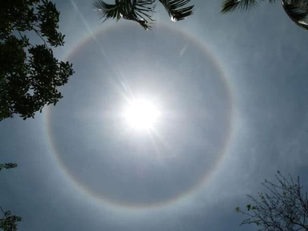 Halo solar sorprende en Veracruz ¿Qué es y por qué ocurre?