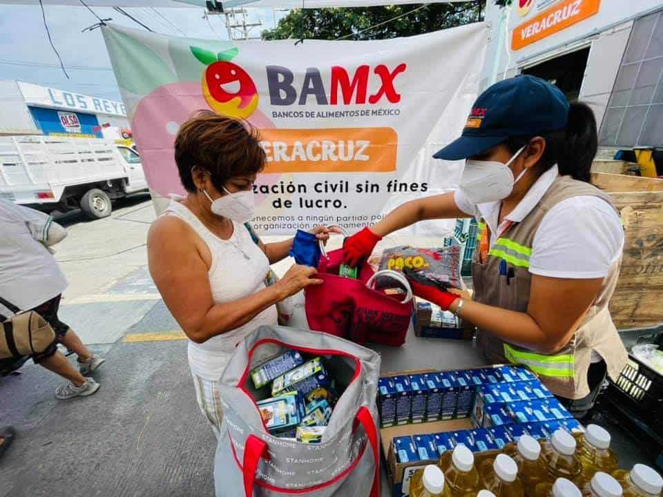 Banco de Alimentos atiende a más de 35 mil personas al mes en Veracruz