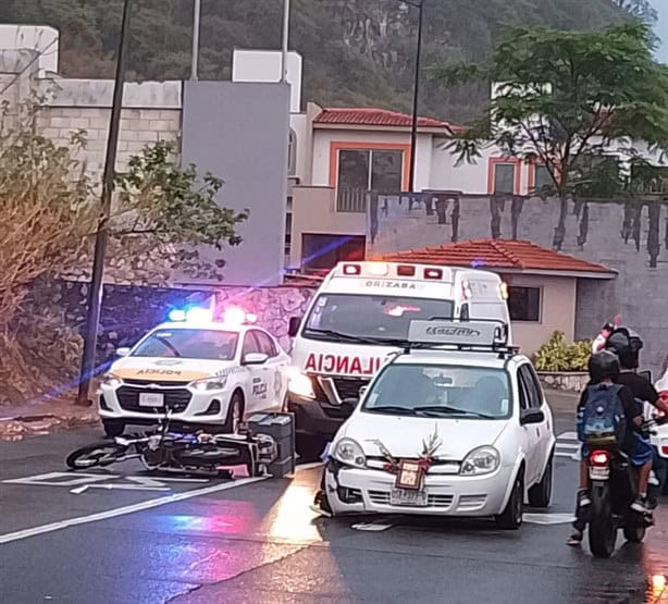 ¡3x1 de accidentes en Orizaba! En todos hay motociclistas