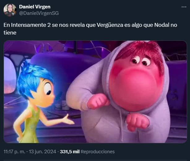 Los mejores memes del estreno de Intensamente 2