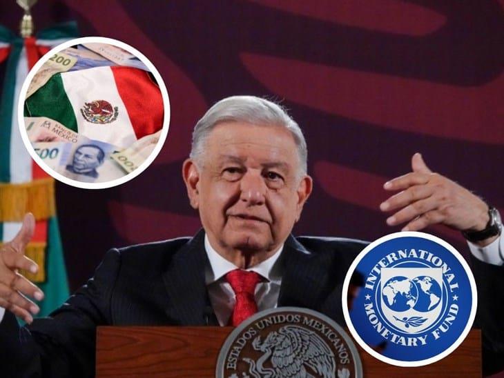 AMLO al FMI: México tiene una política económica autónoma 