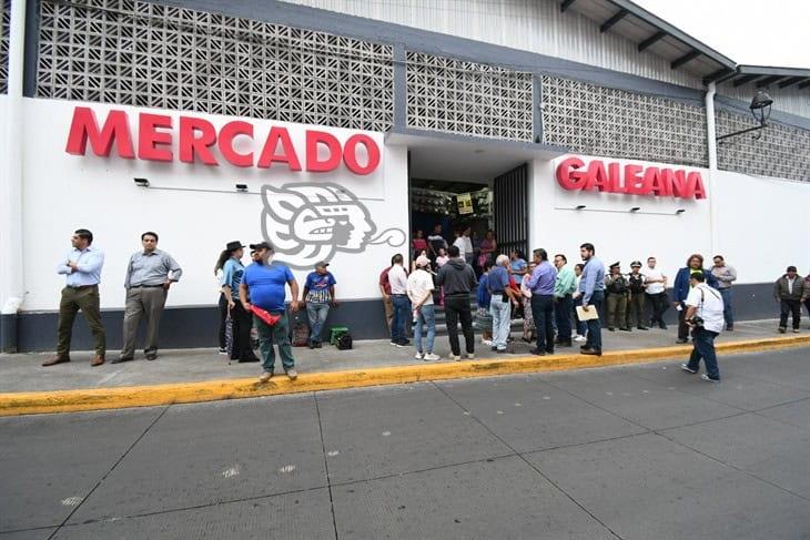 Tras rehabilitación, reinauguran mercado Galeana en centro de Xalapa