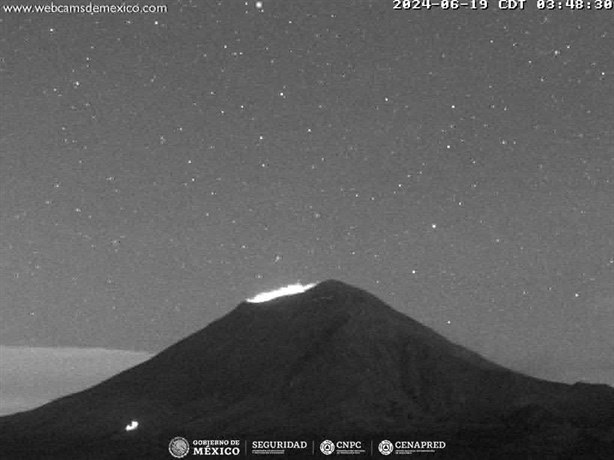 Por esta razón emitieron alerta amarilla fase 2 para el volcán Popocatépetl