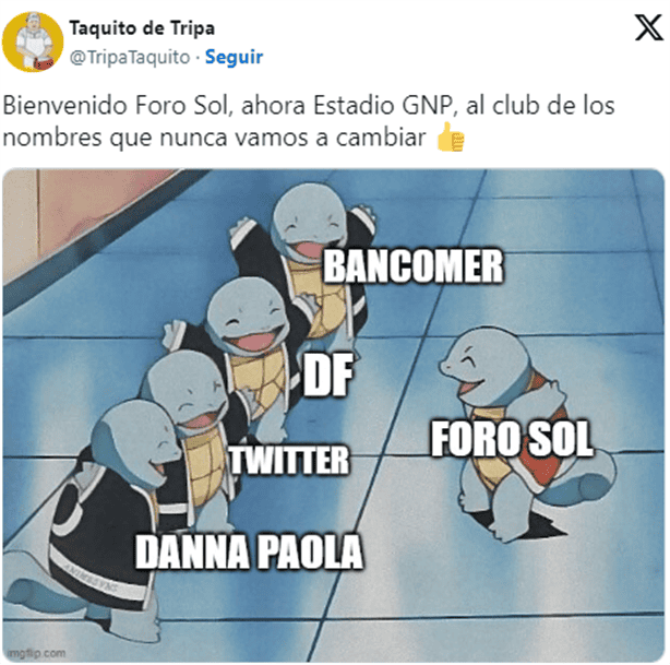 Foro Sol: Estos son los mejores MEMES que surgieron por el cambio de nombre a Estadio GNP